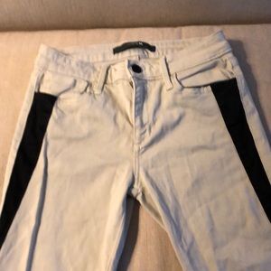 Joes jeans off white skinny ankle
